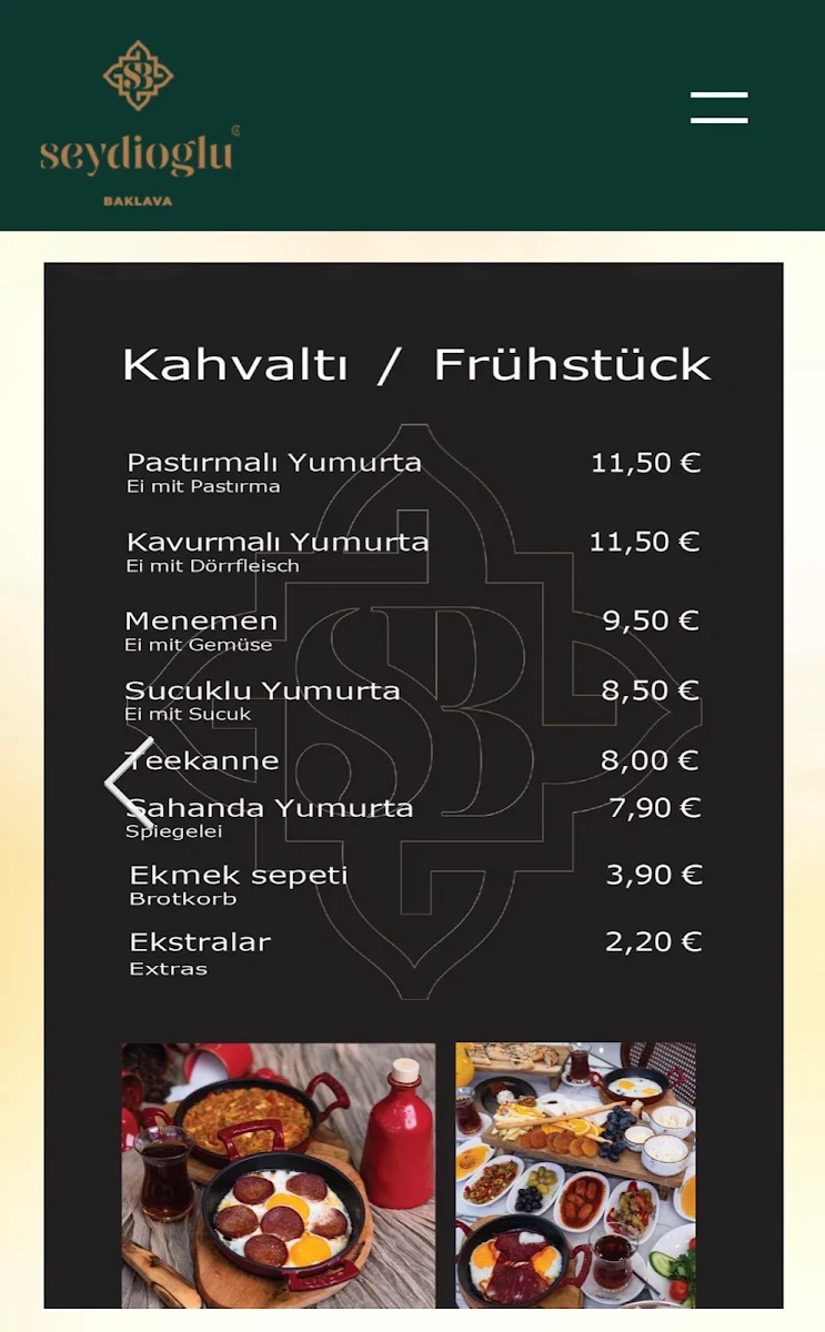 Speisekarte photo 1