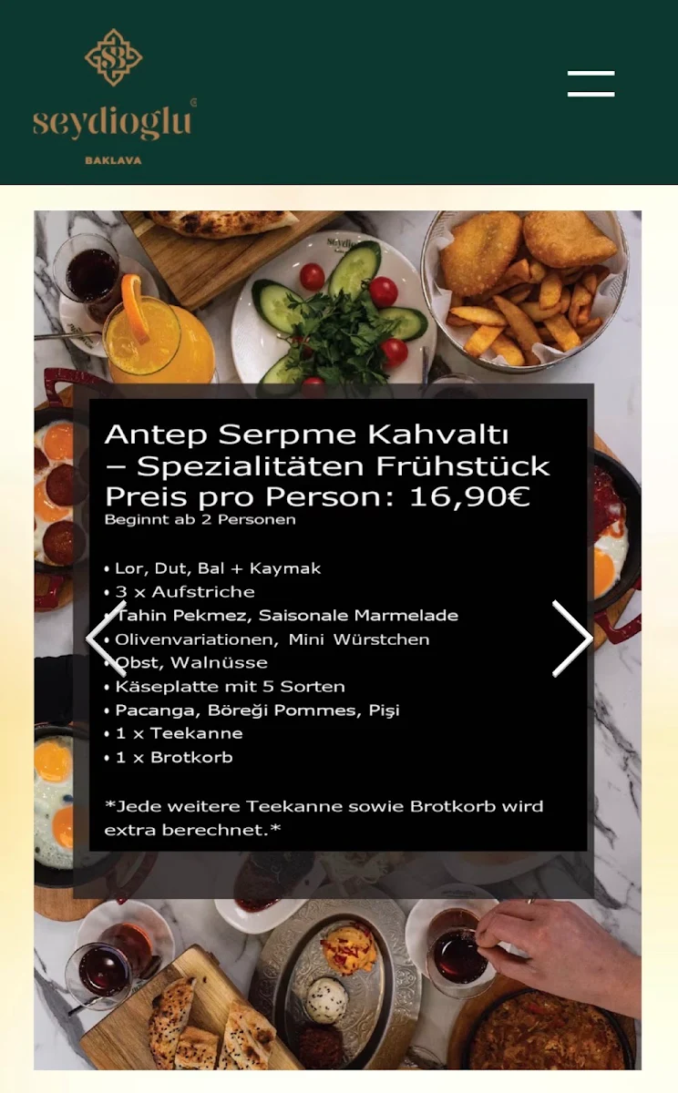 Speisekarte photo 3