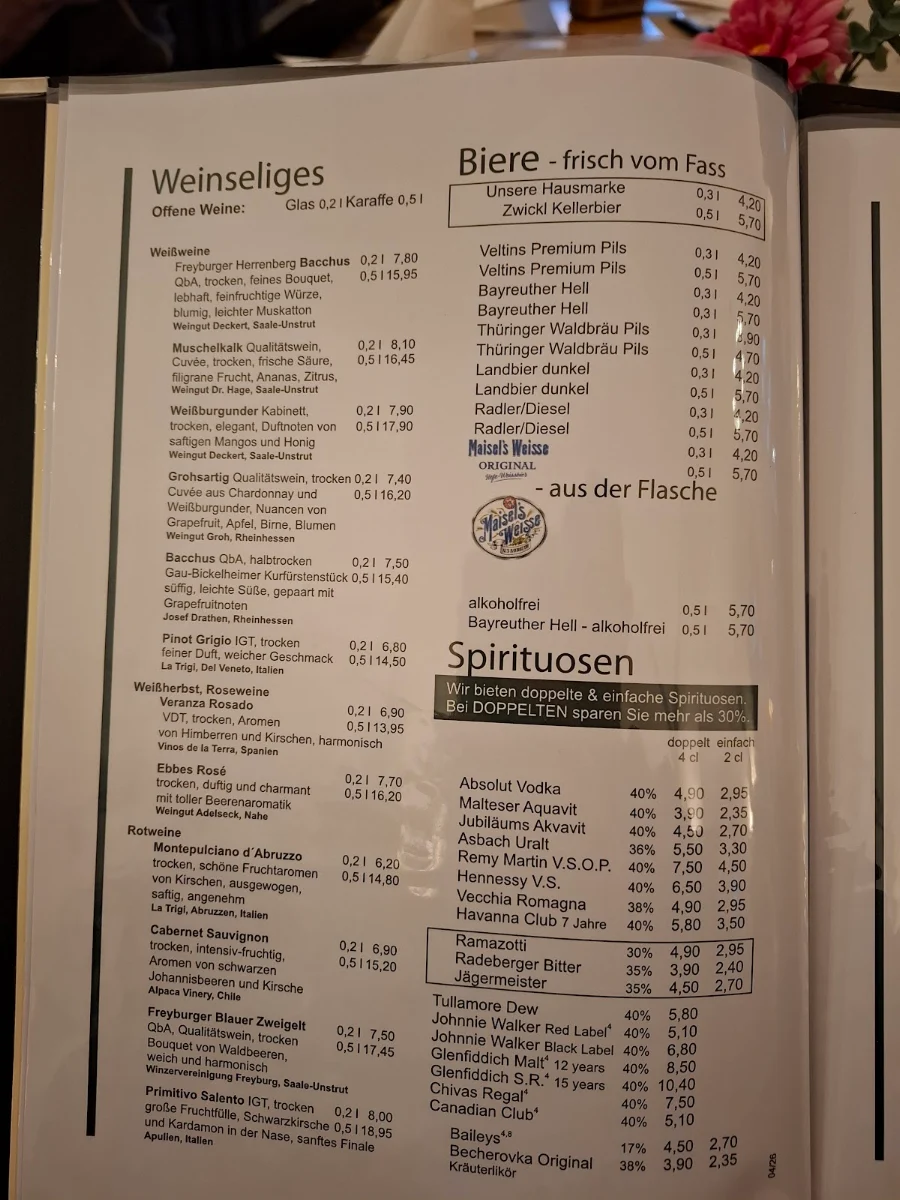Speisekarte photo 1