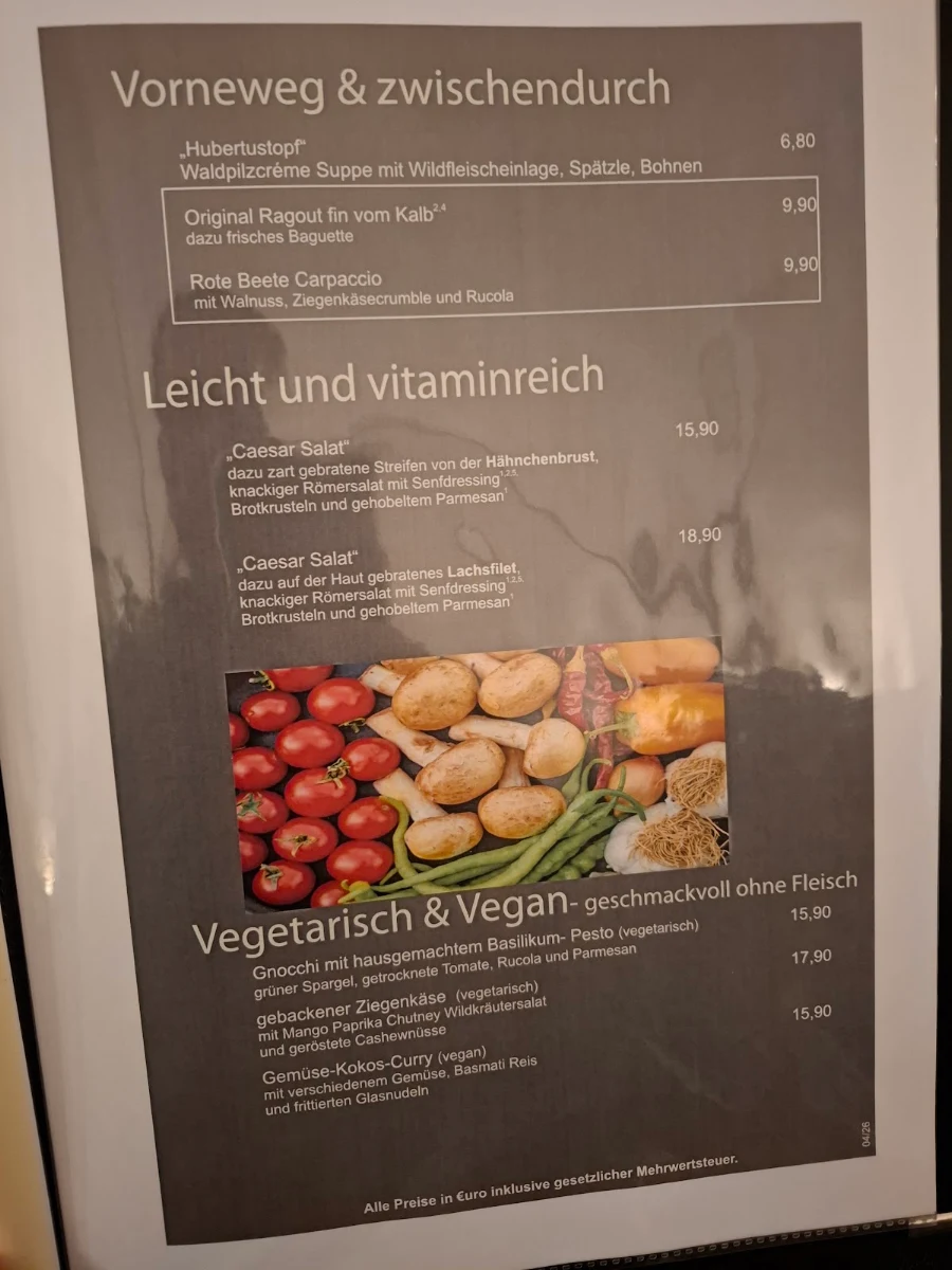 Speisekarte photo 3