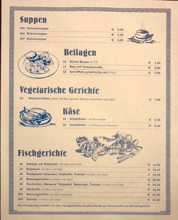 Speisekarte photo 3
