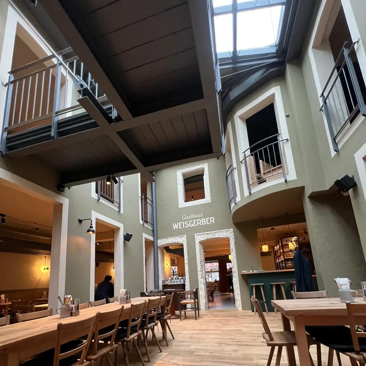 Atmosphäre, Gasthaus Weisgerber