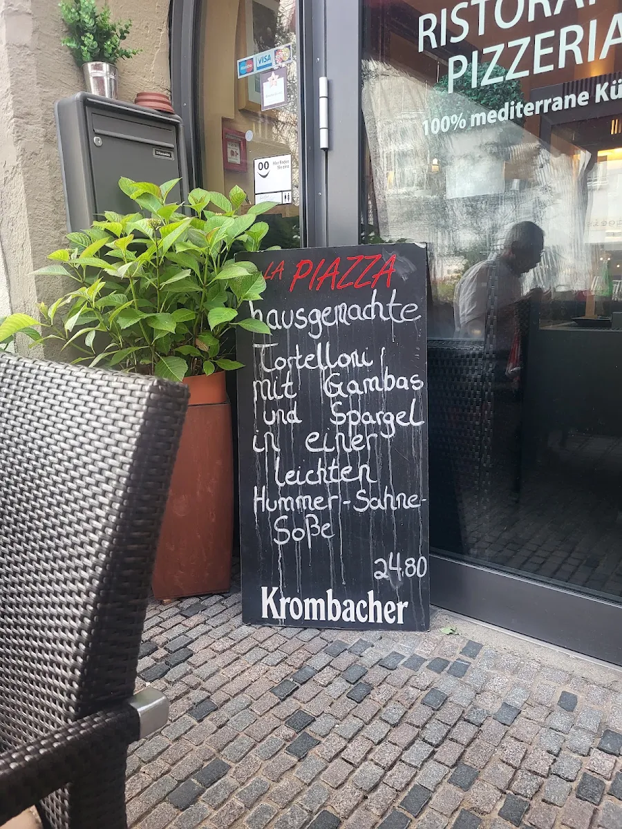 Speisekarte, LA PIAZZA