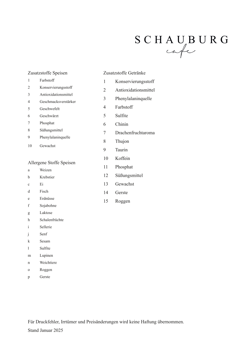 Speisekarte photo 2