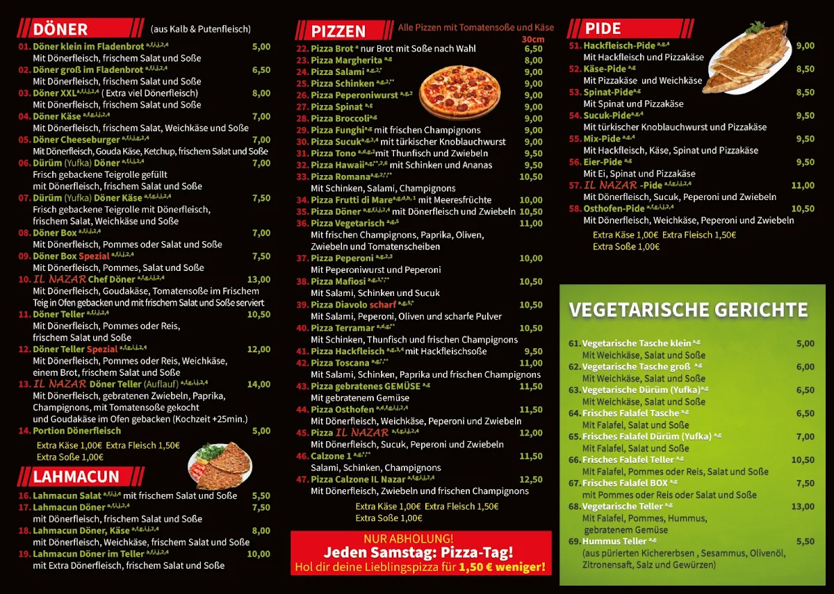 Speisekarte photo 2