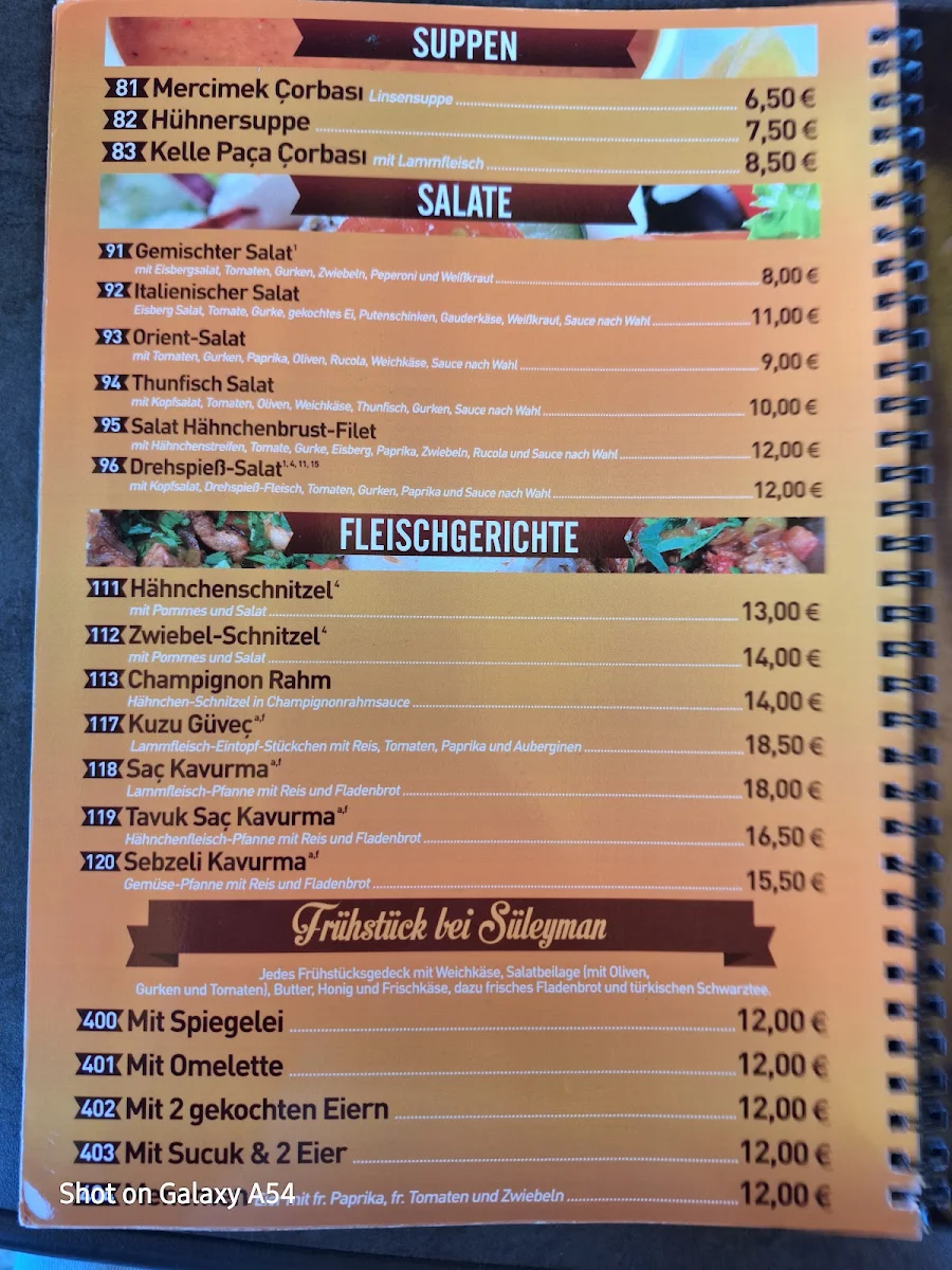 Speisekarte photo 4