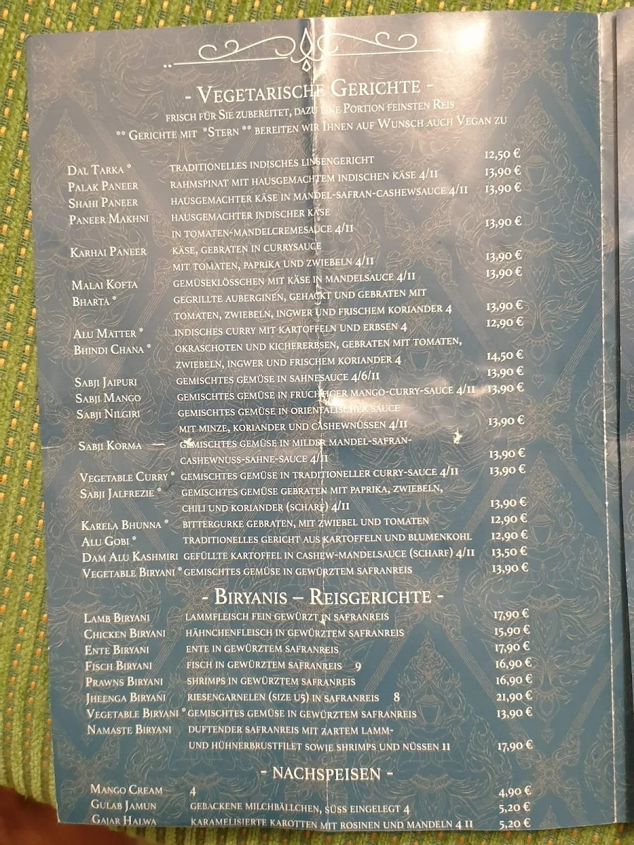 Speisekarte photo 1