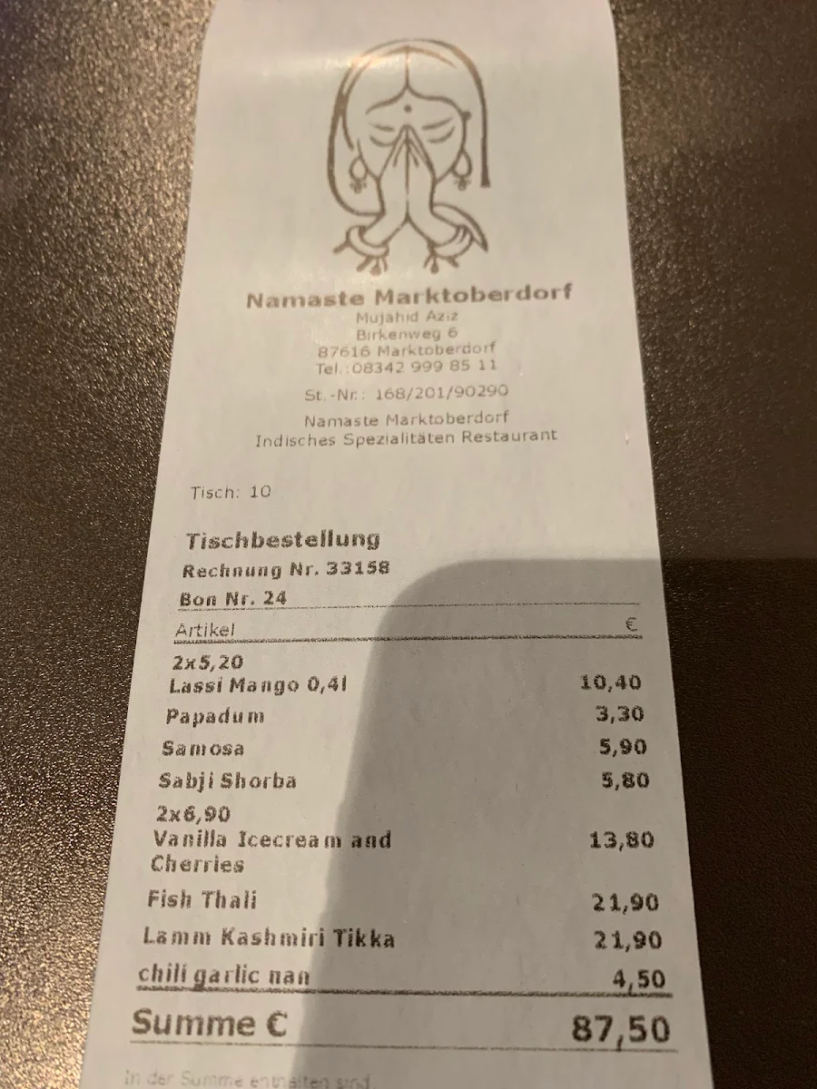 Speisekarte photo 5