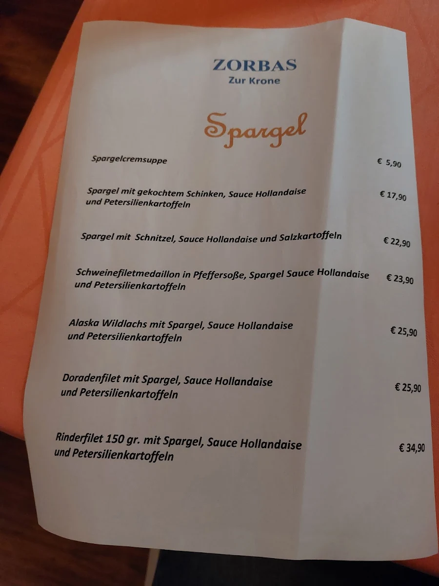 Speisekarte photo 4