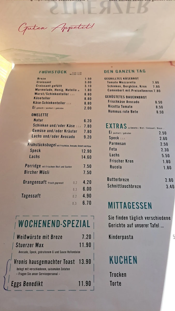 Speisekarte photo 4