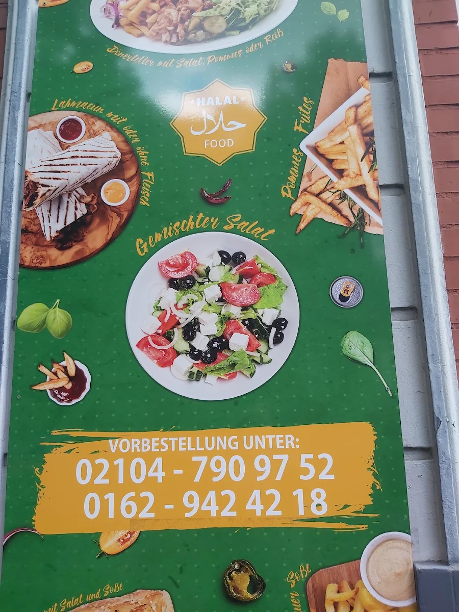 Speisekarte, Hallo Döner Eck