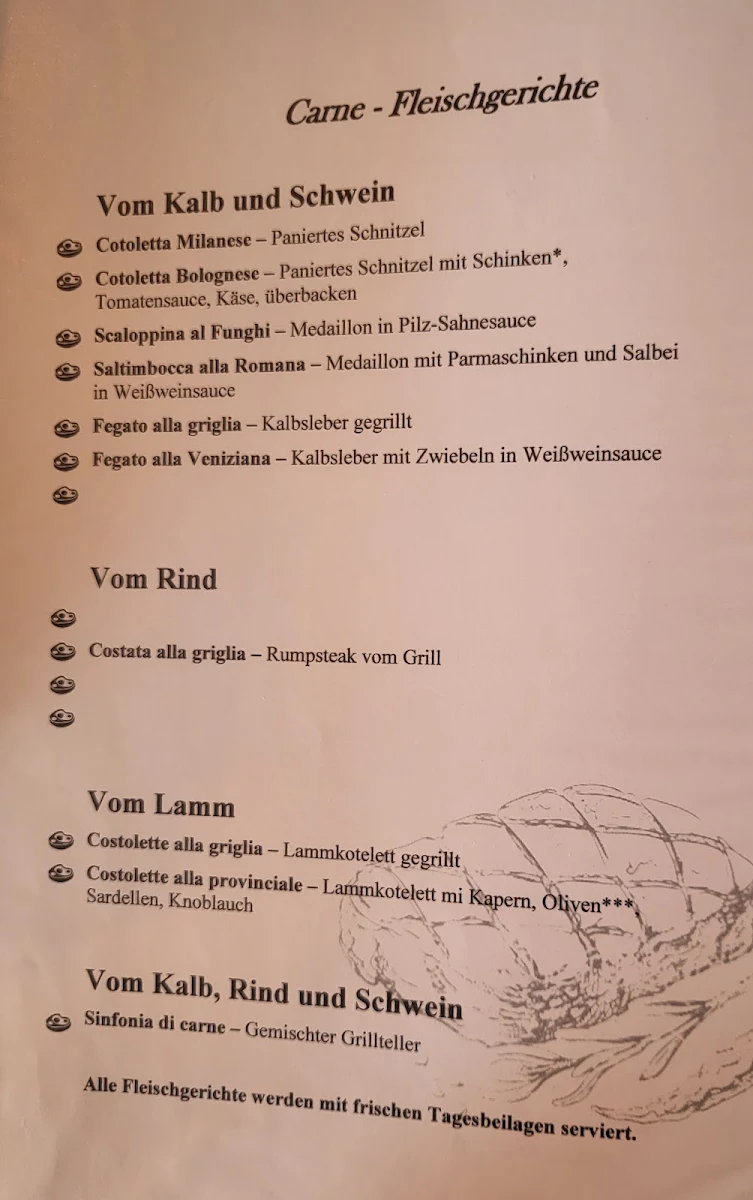 Speisekarte, Il Cavallino