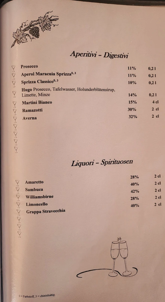 Speisekarte, Il Cavallino