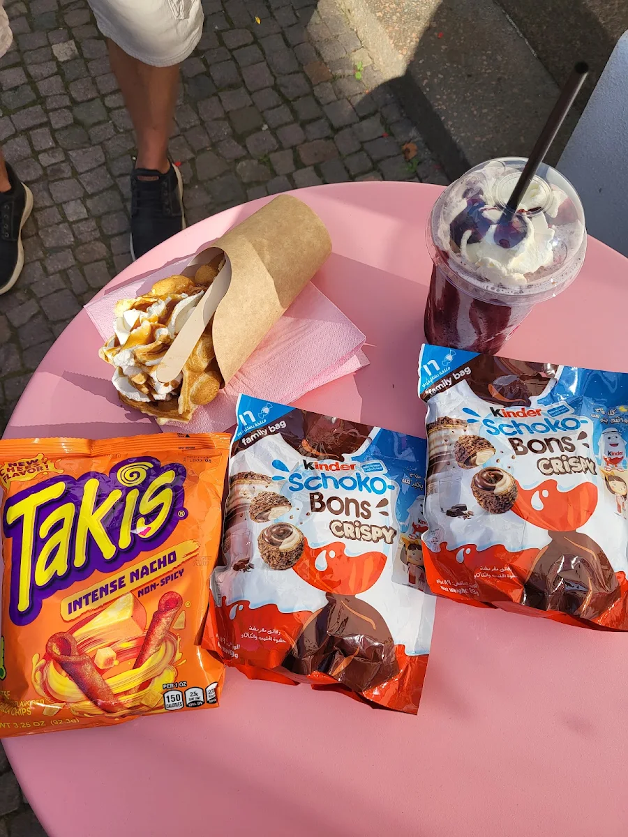 Speisekarte, Cafe Zuckerbude - Eiscafe Donuts Softeis Bubblewaffeln