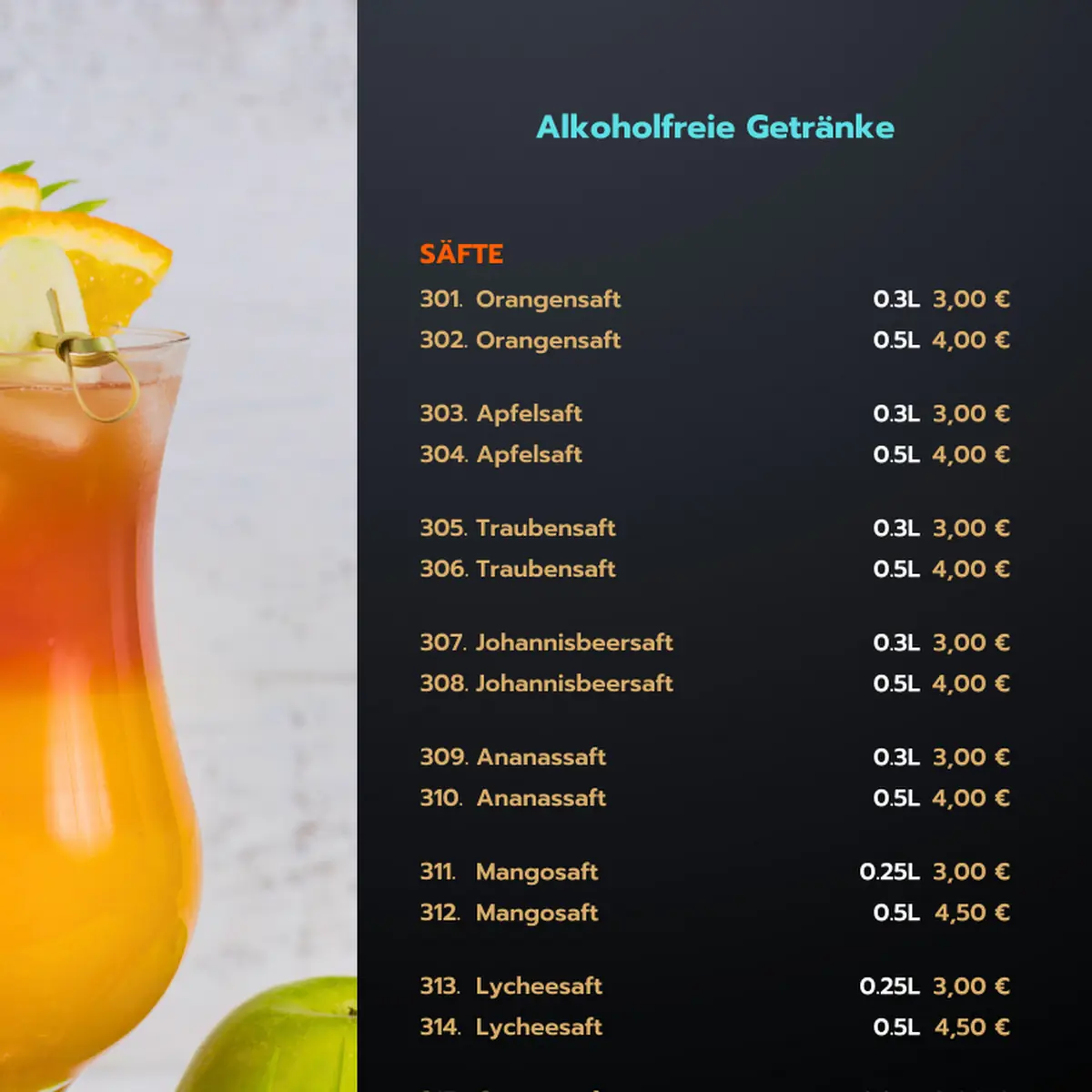 Speisekarte photo 9