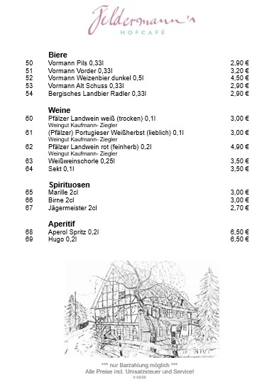 Speisekarte photo 2