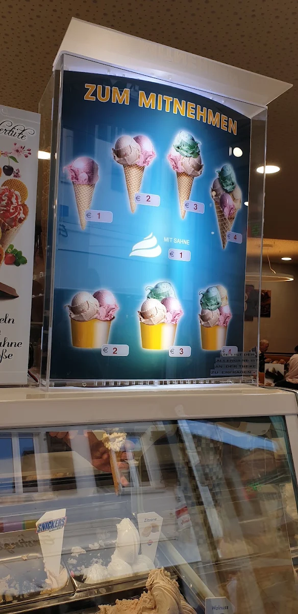 Atmosphäre, EisCafé Da Claudio Lahr 2