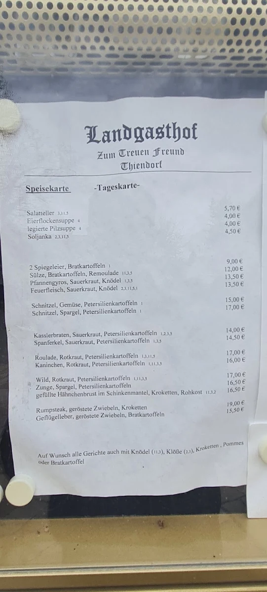 Speisekarte photo 1