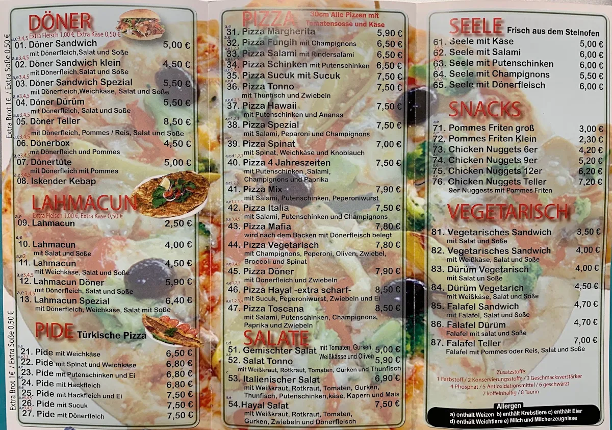 Speisekarte photo 1