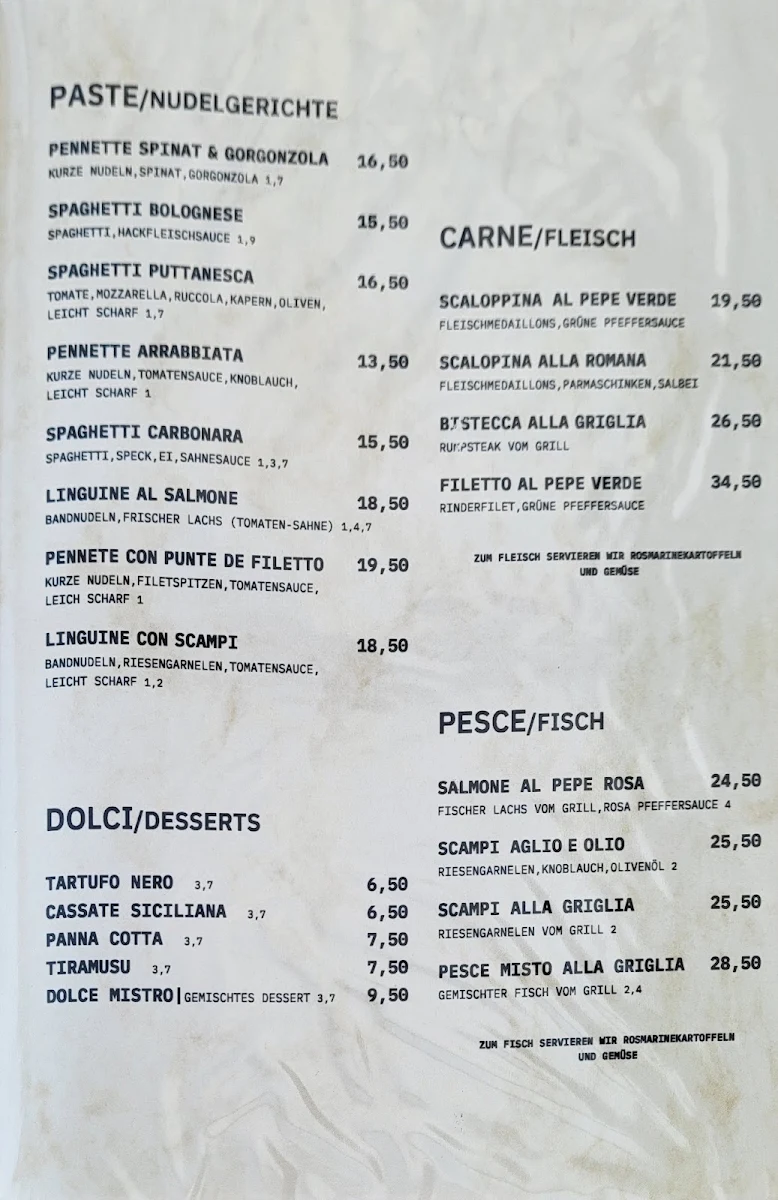 Speisekarte photo 1