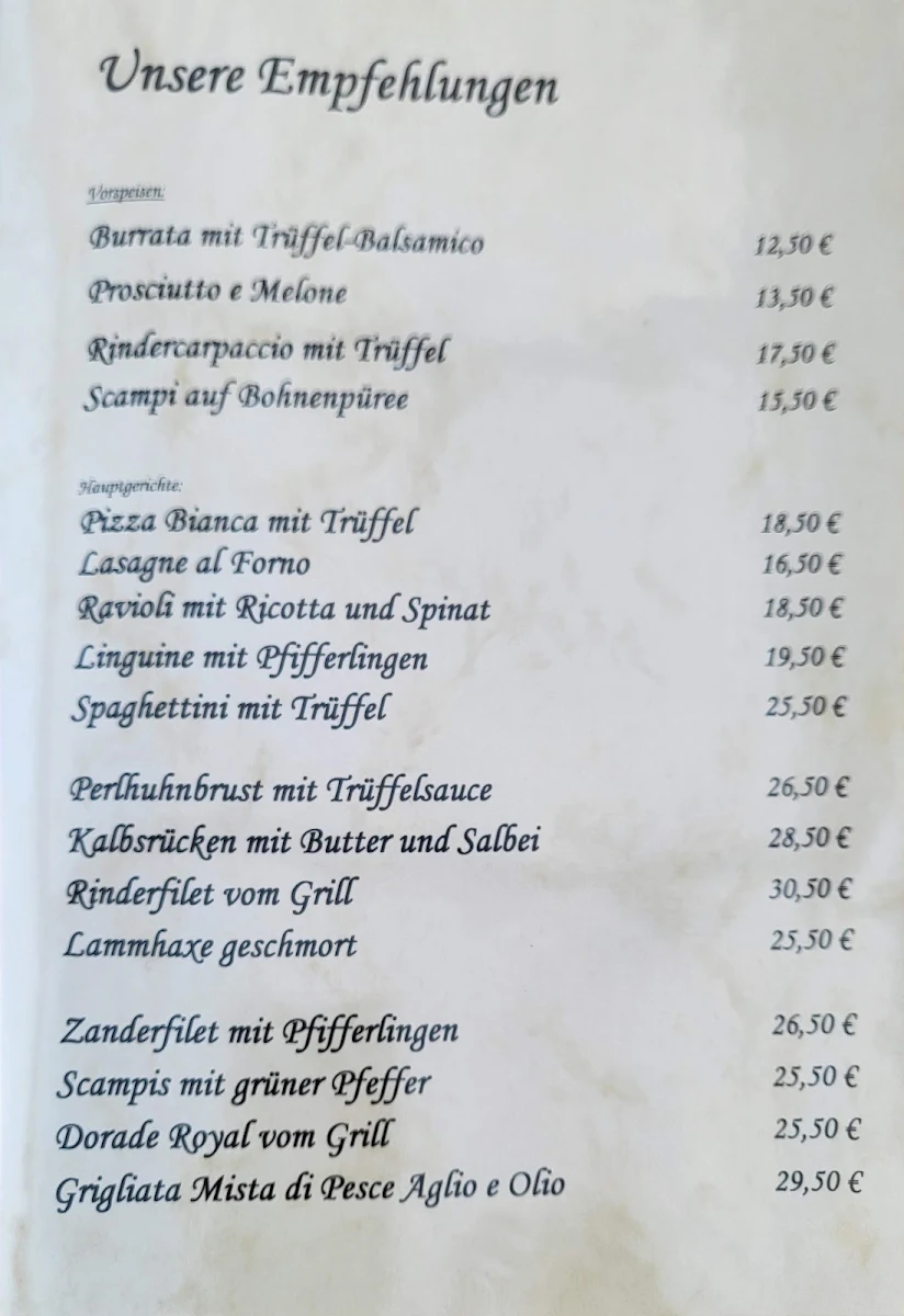 Speisekarte photo 2