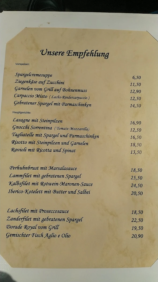 Speisekarte photo 5