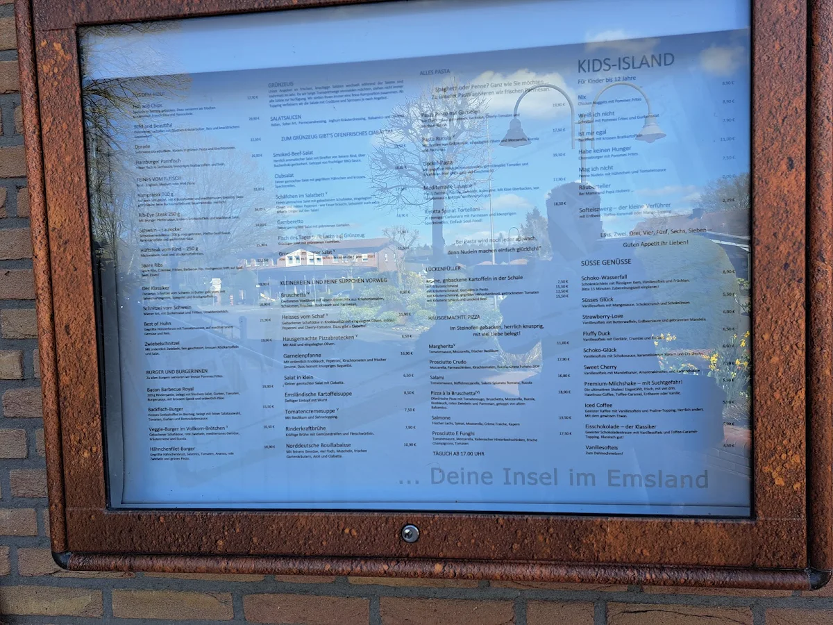 Speisekarte, Ems-Island