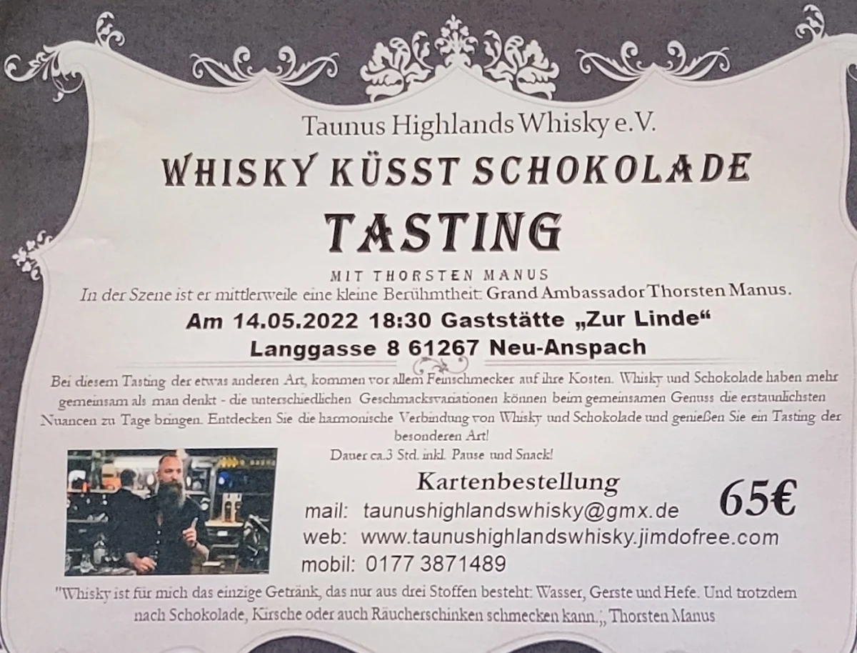 Speisekarte, Zur Linde