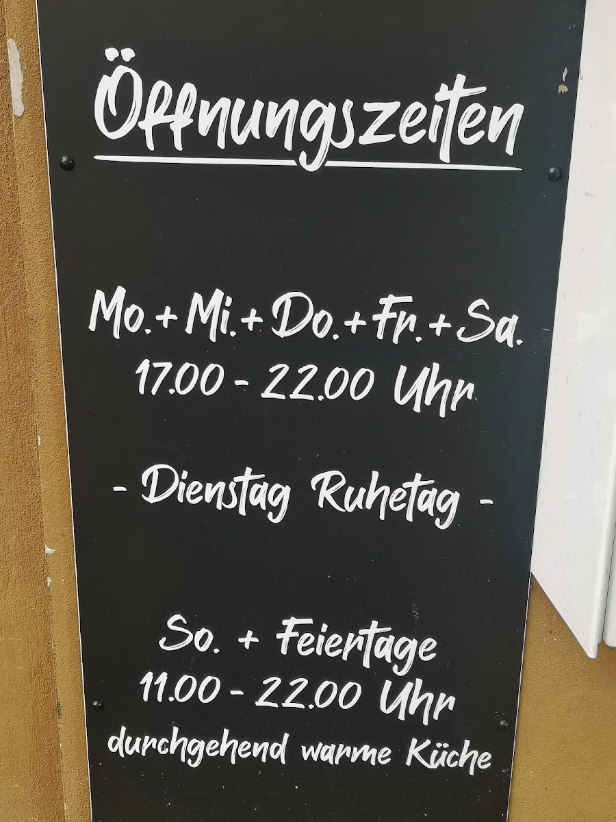 Speisekarte, Zur Linde