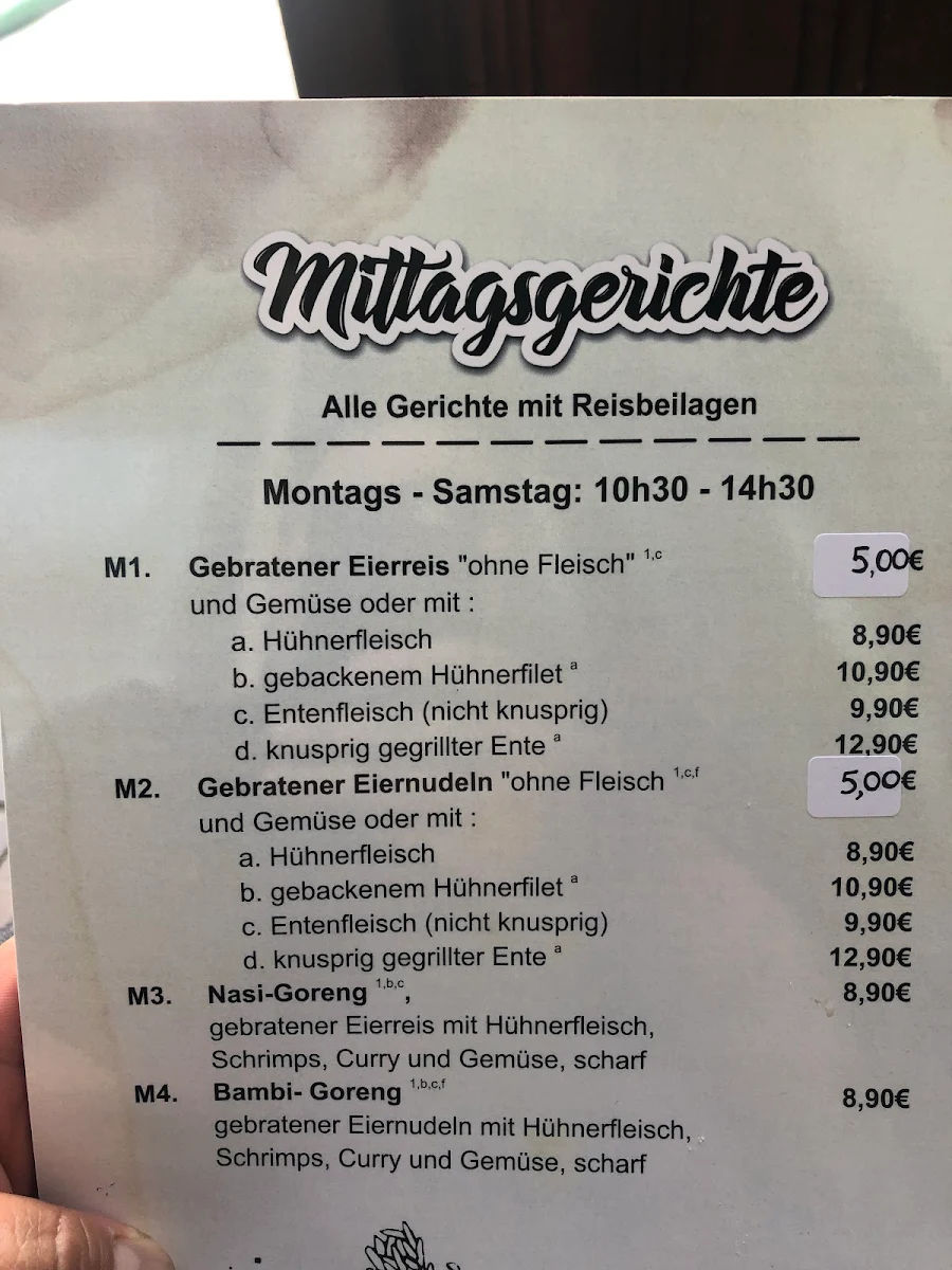 Speisekarte photo 4