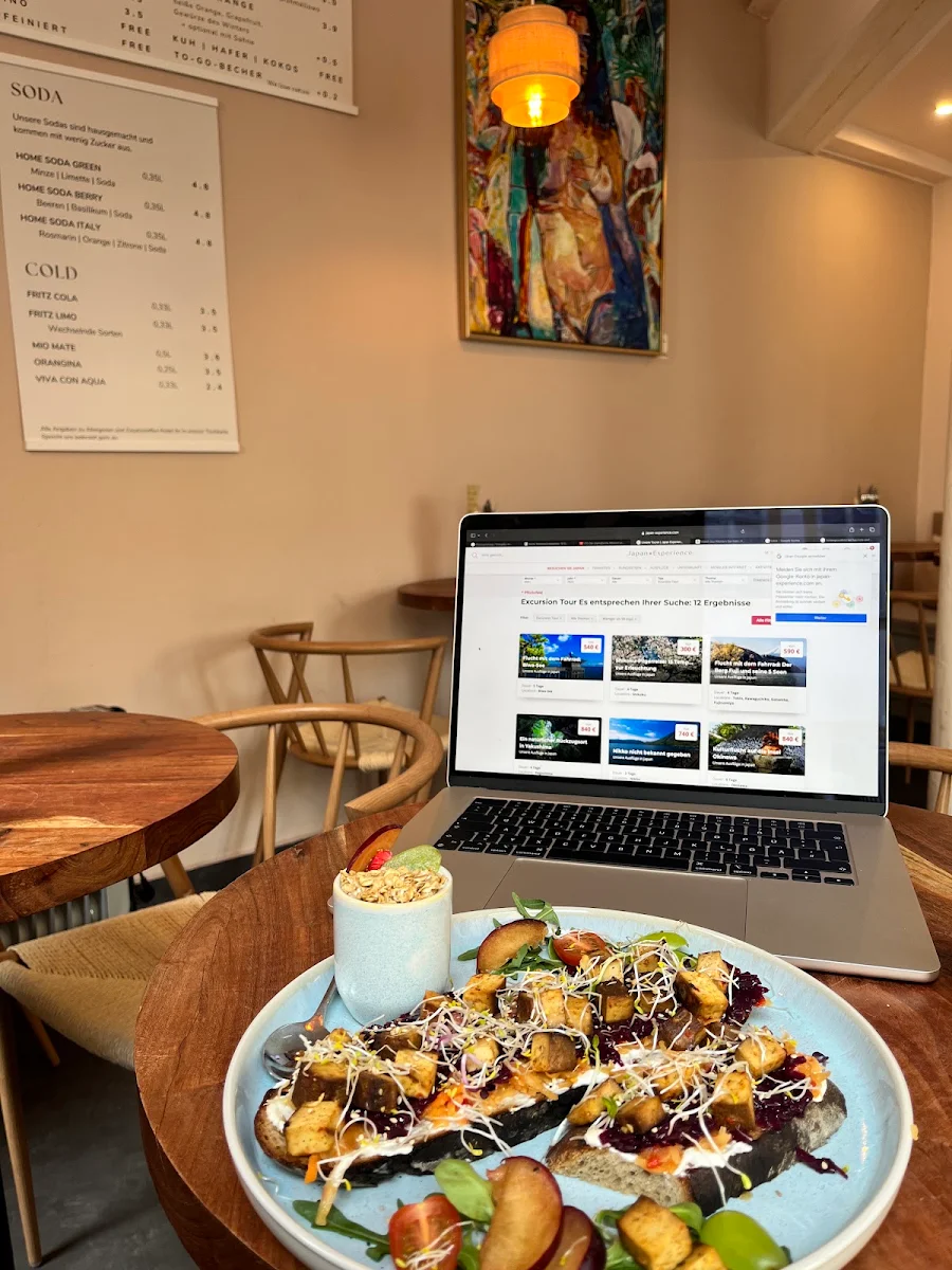 Speisekarte, Café Hommage