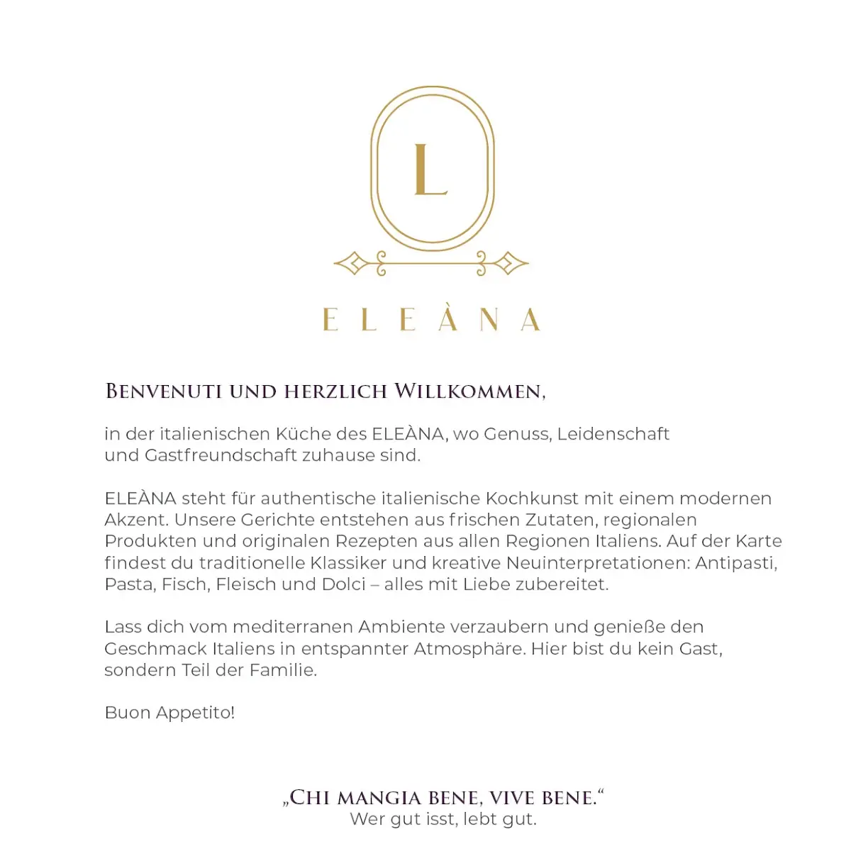 Speisekarte, Eleàna