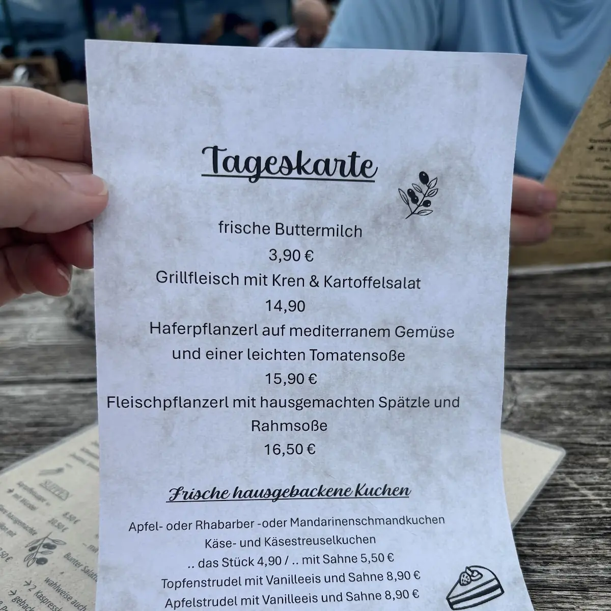 Speisekarte photo 5