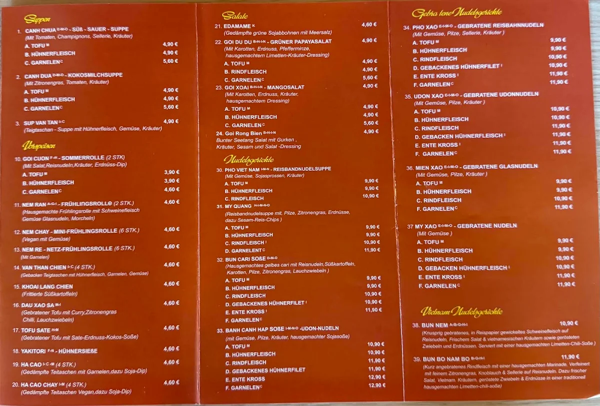 Speisekarte photo 1