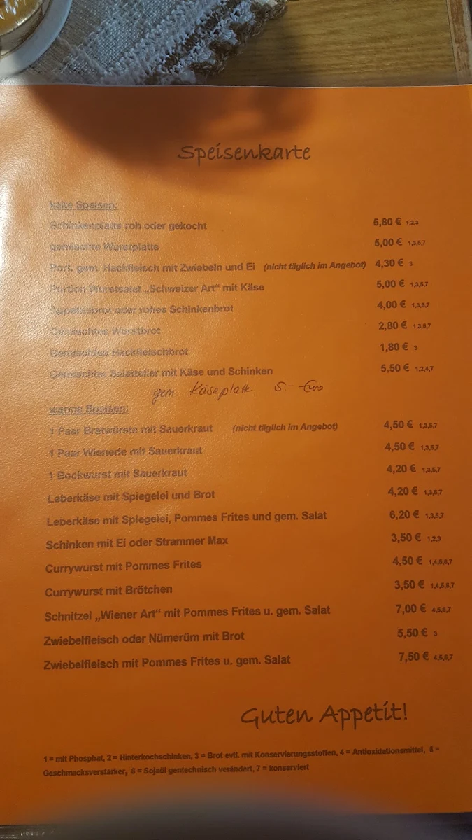 Speisekarte photo 3