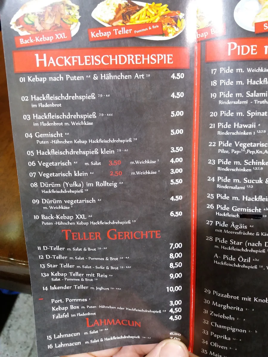 Speisekarte photo 5
