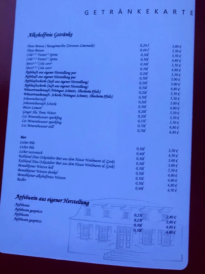 Speisekarte photo 3