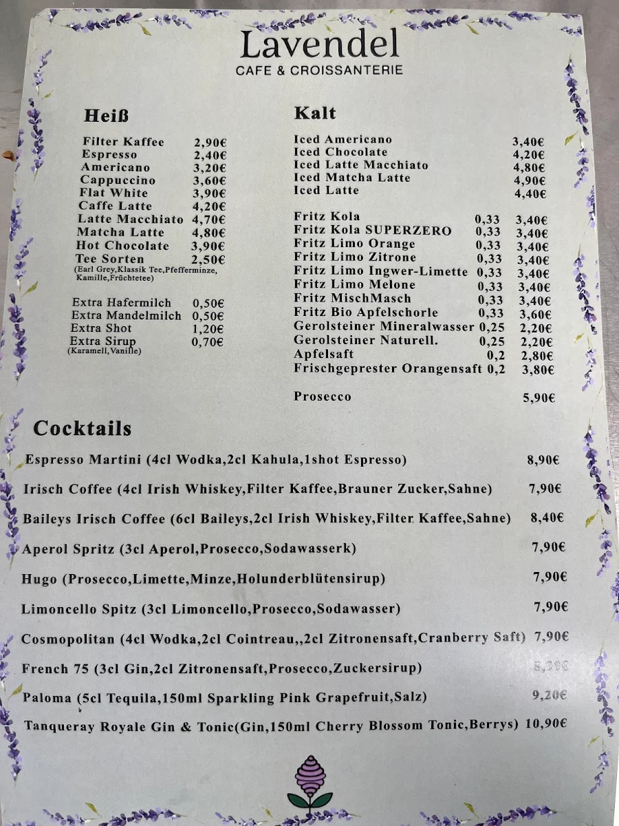 Speisekarte photo 1