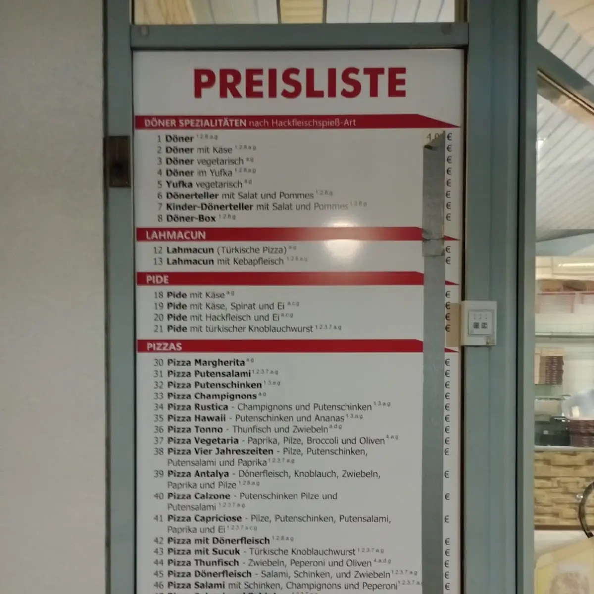 Speisekarte photo 1