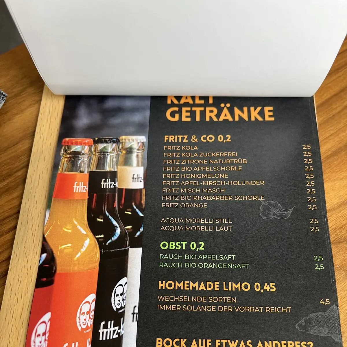 Speisekarte photo 4