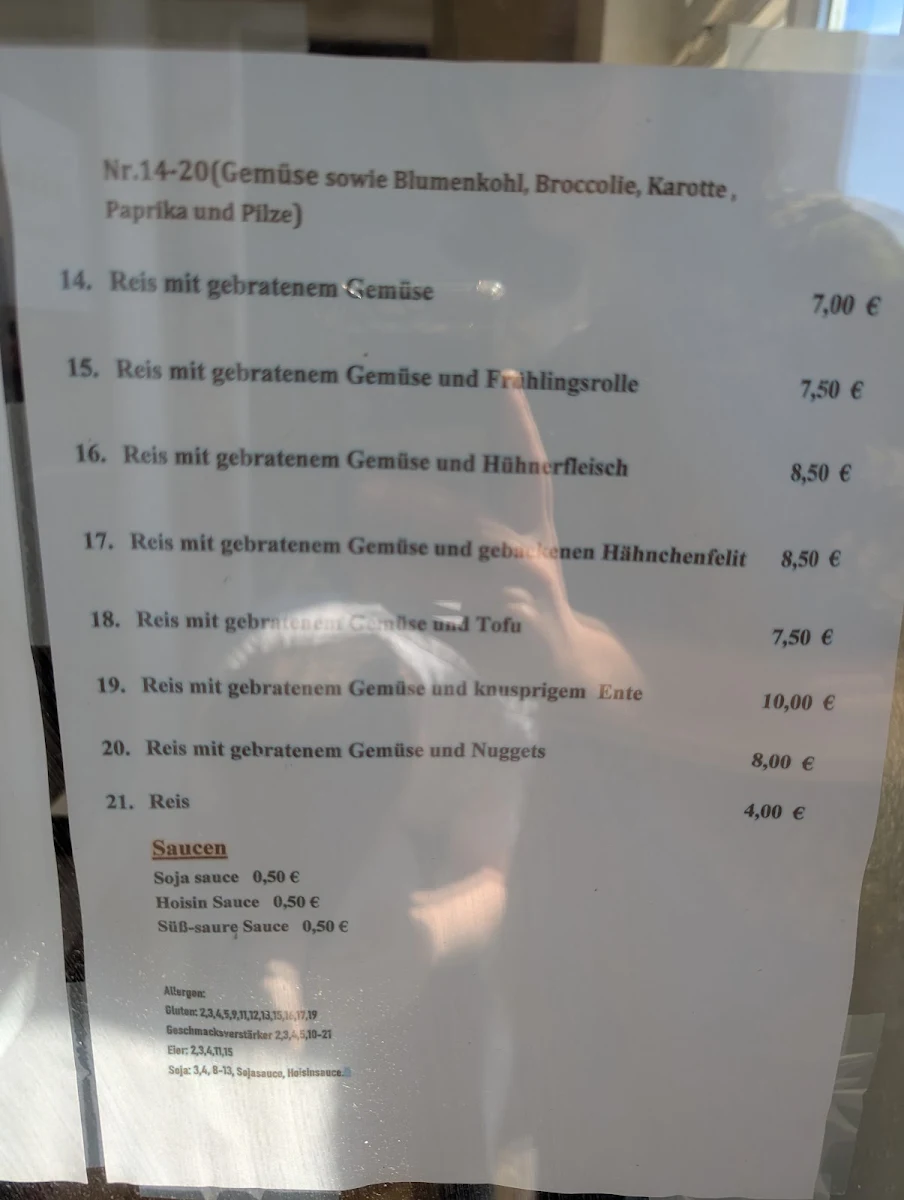 Speisekarte photo 1