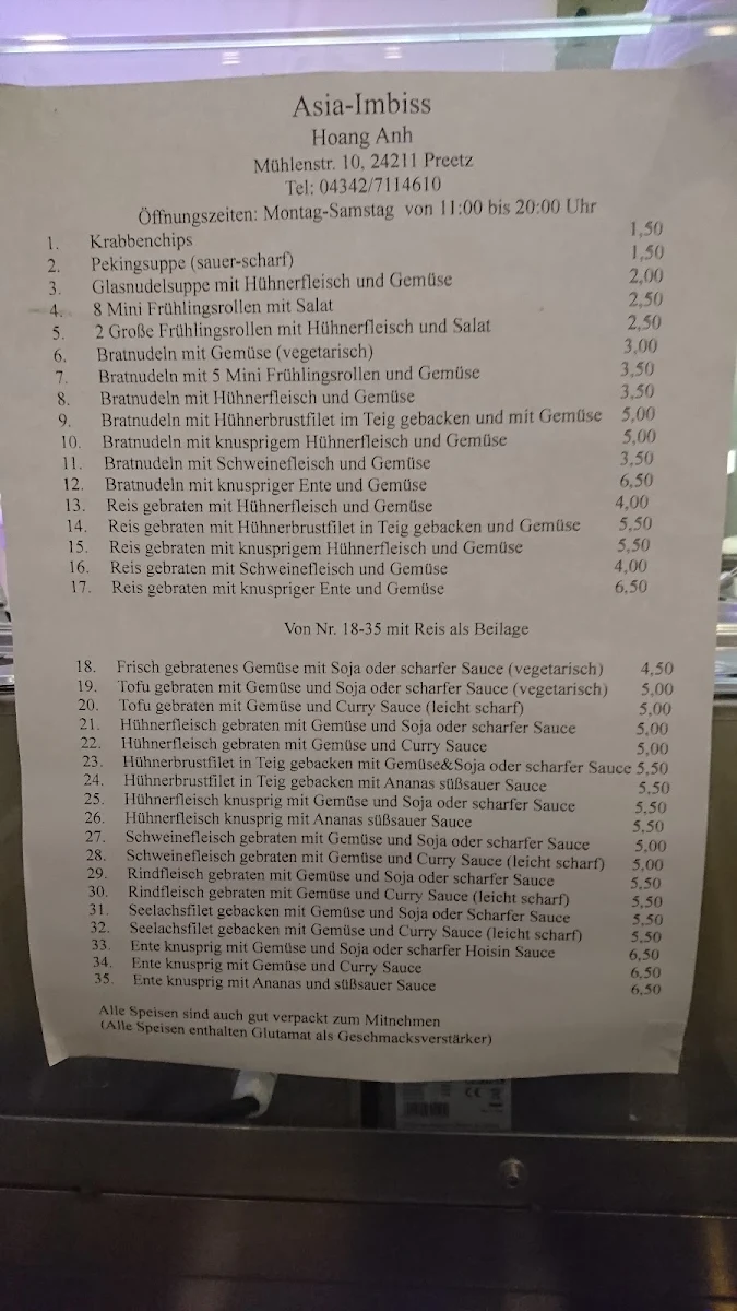 Speisekarte photo 3