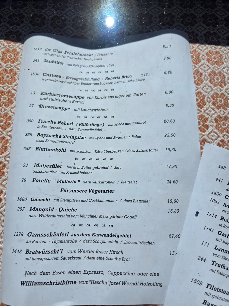 Speisekarte photo 3