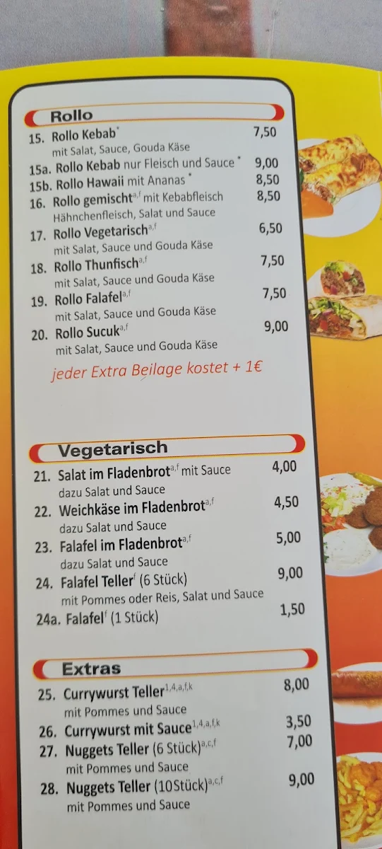 Speisekarte photo 5