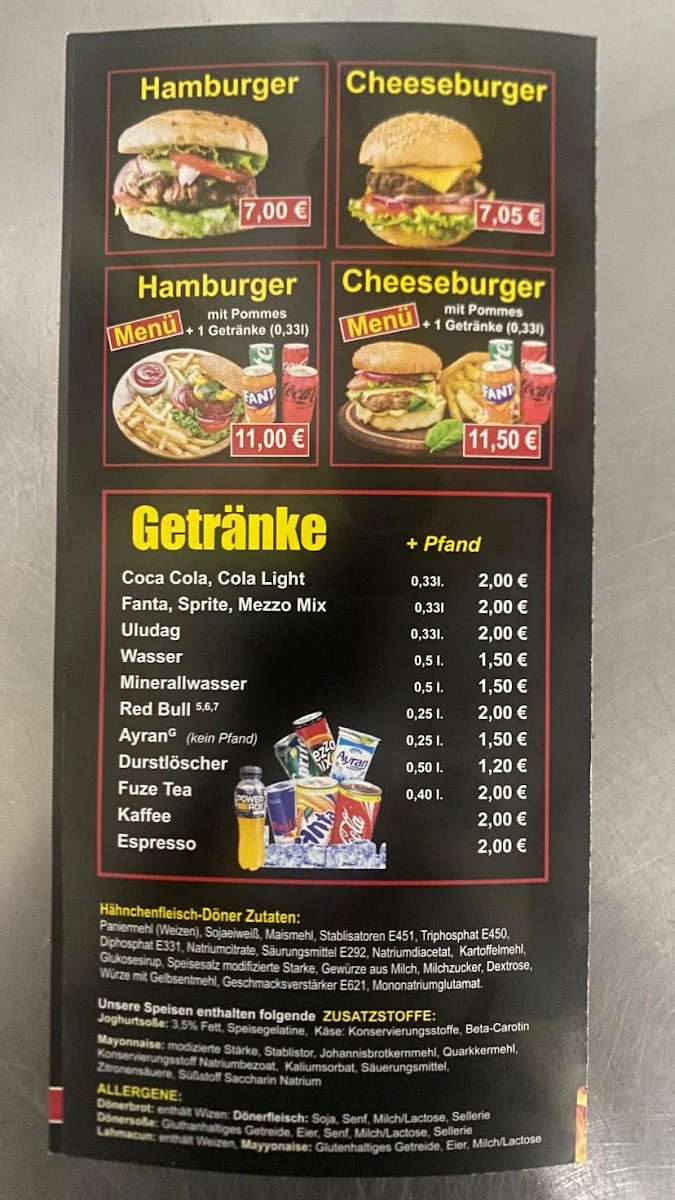 Speisekarte photo 2