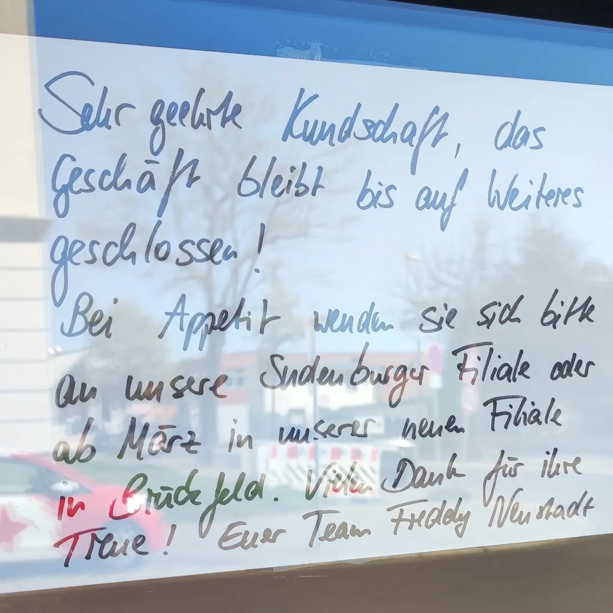Speisekarte, Freddy Fresh Pizza Magdeburg-Neustadt