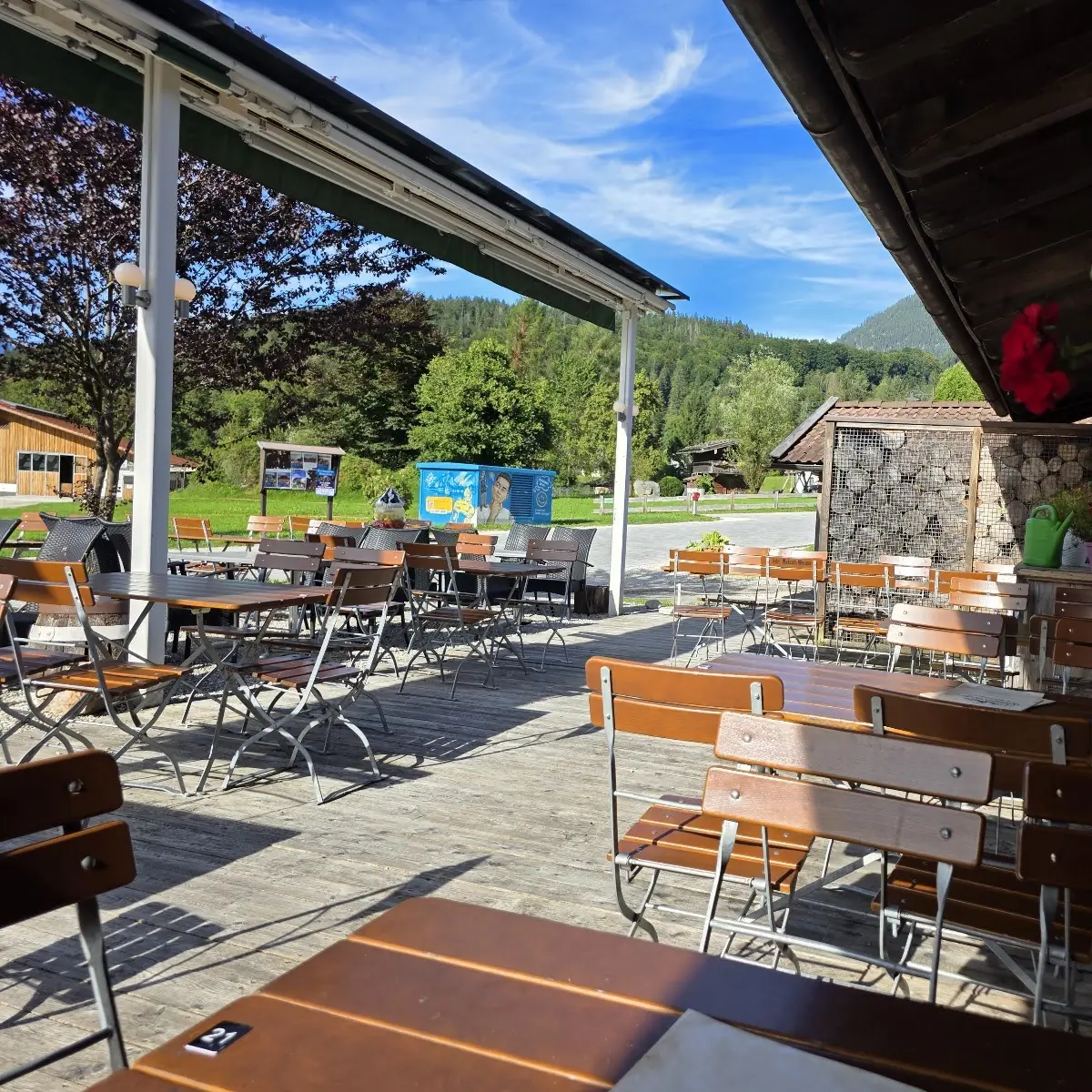 Atmosphäre, Restaurant Pizzeria Seealm Lago