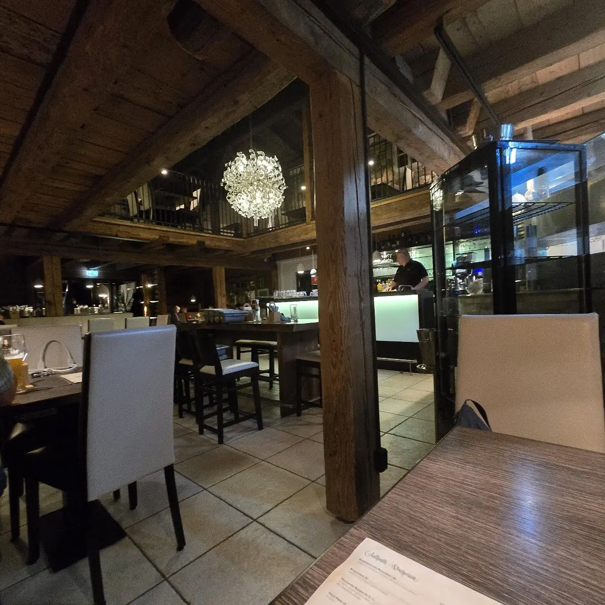 Atmosphäre, Restaurant Pizzeria Seealm Lago