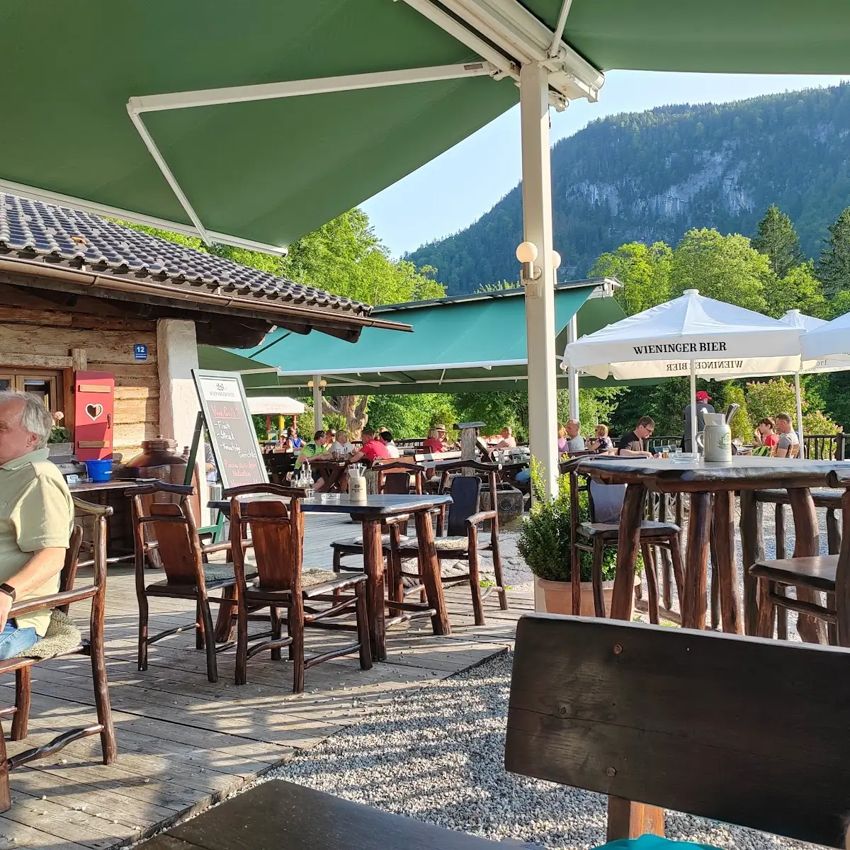 Atmosphäre, Restaurant Pizzeria Seealm Lago