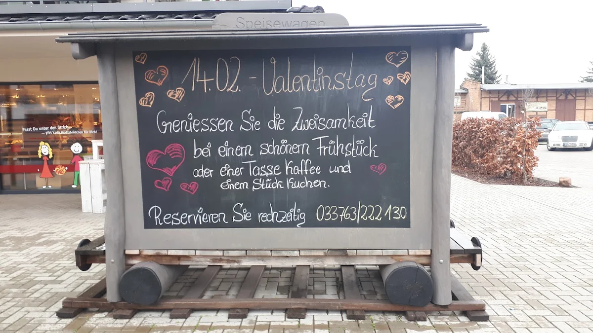 Speisekarte, Café Wahl